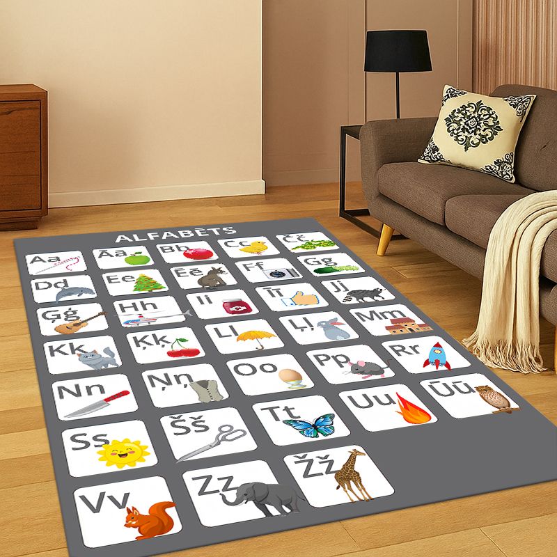 Abc Kids Early Education - Tapete de Atividades Infantil Antiderrapante ABC