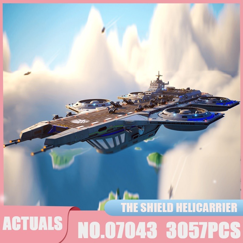 Kids Education Plan - Kit de Modelo Helicarrier da Série