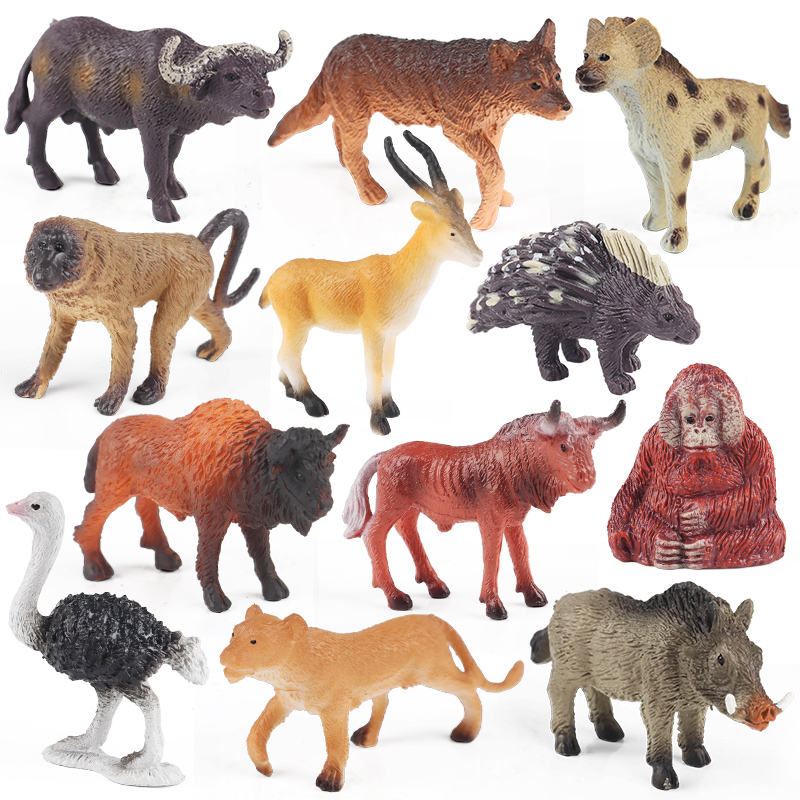 Kids Without Education - Oenux-Africano Animais Selvagens Modelo Conjunto para