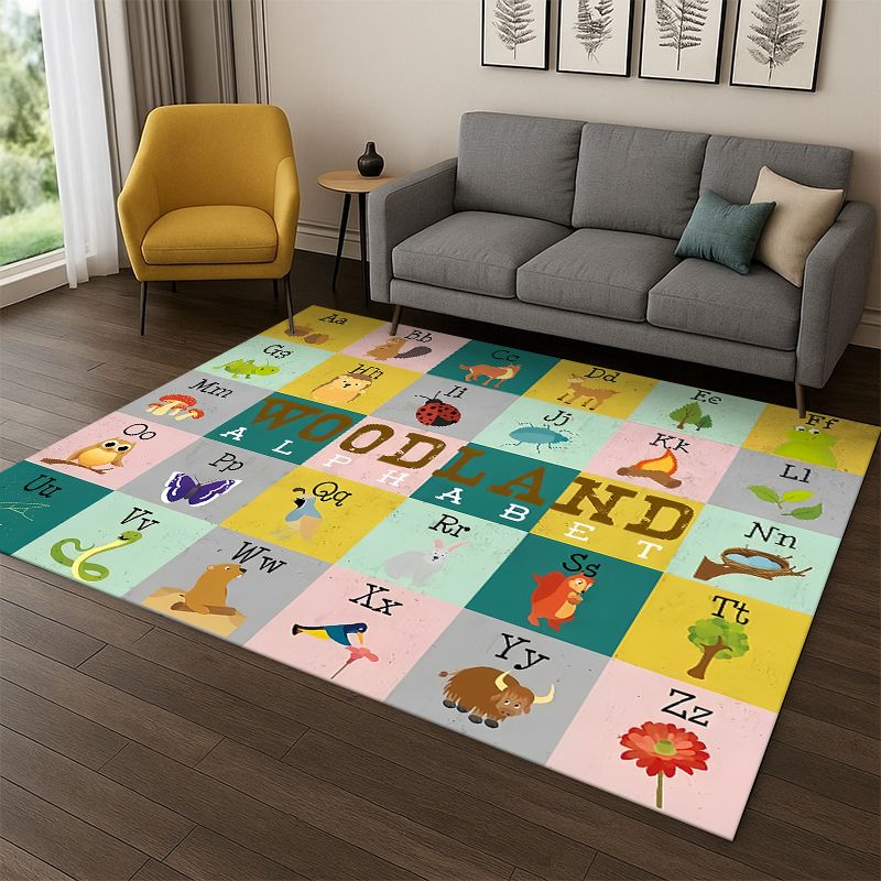 Abc Kids Early Education - Tapete de Atividades Infantil Antiderrapante ABC