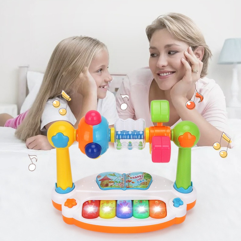 Kingdom Kids Education - Piano Eletrônico Infantil Multi Funcional com