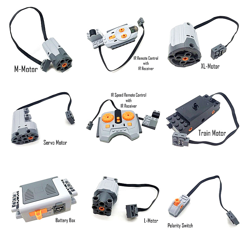 Lego Set Technic - Peças Técnicas Motor Multi Power Functions