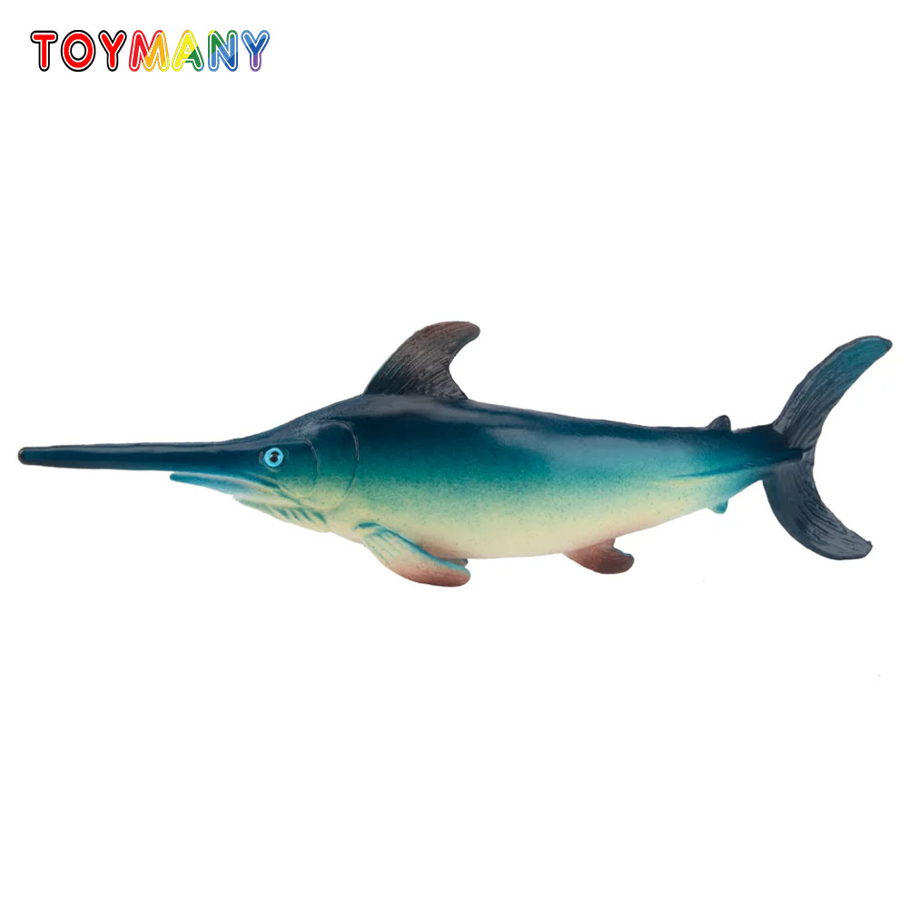 Kids First Education - Toymany realista espada peixe oceano animais