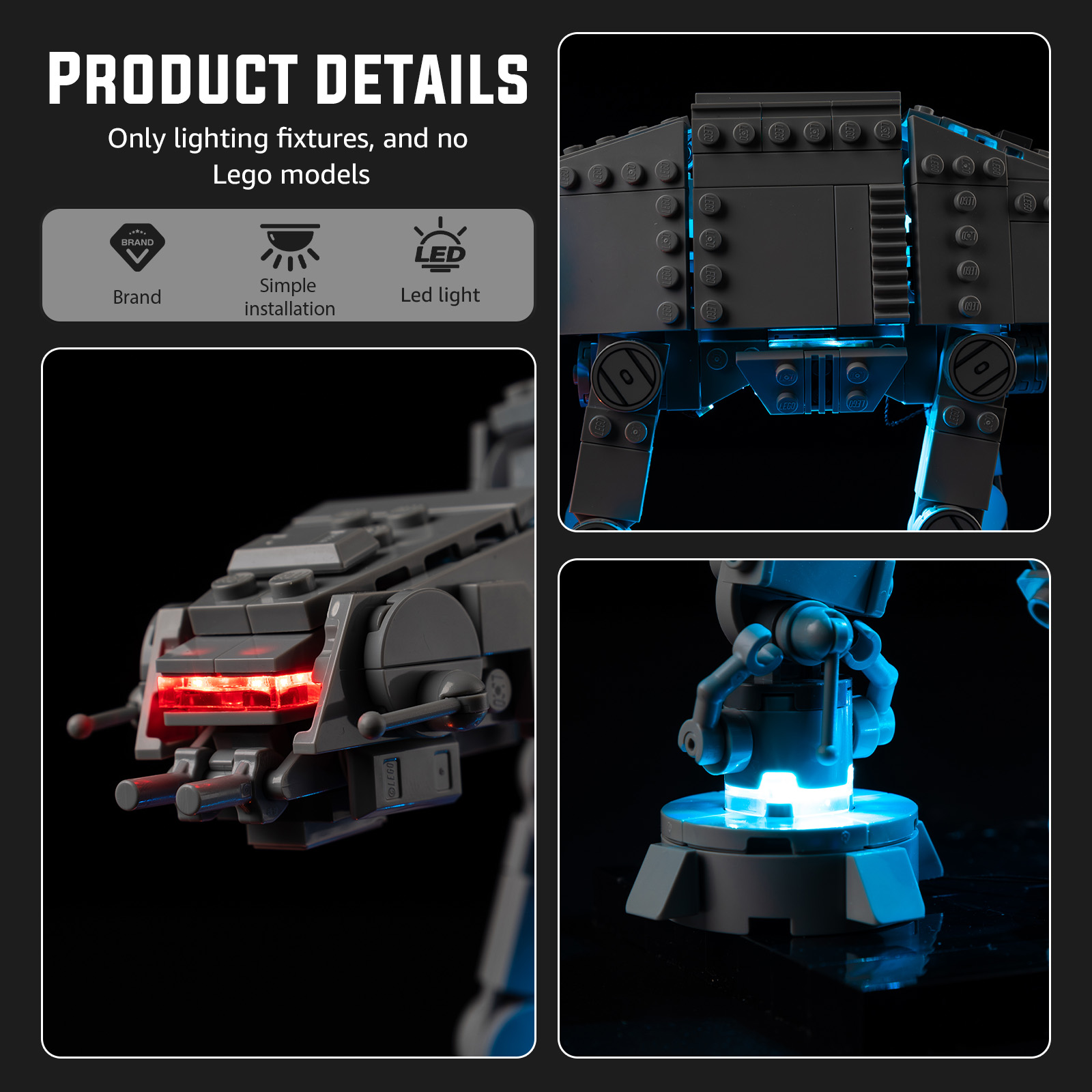 Conjunto de Luzes LED Adequado - Lego Set Technic avaliação e preço
