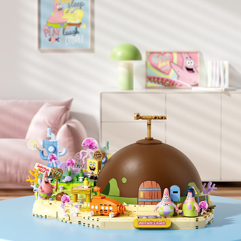 Bob Esponja Patrick Star Rock  - Kids First Education avaliação e preço