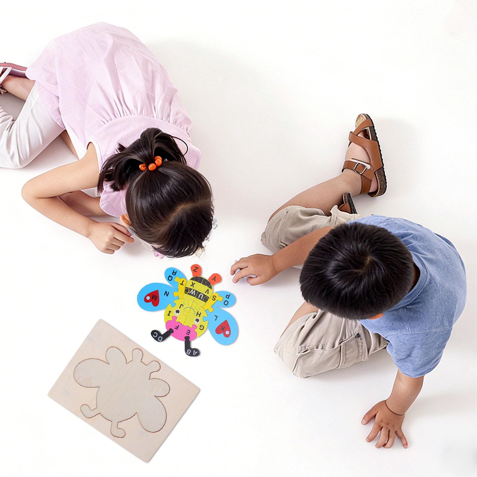 1 Conjunto de Quebra-Cabeça de - Abc Kids Early Education avaliação e preço