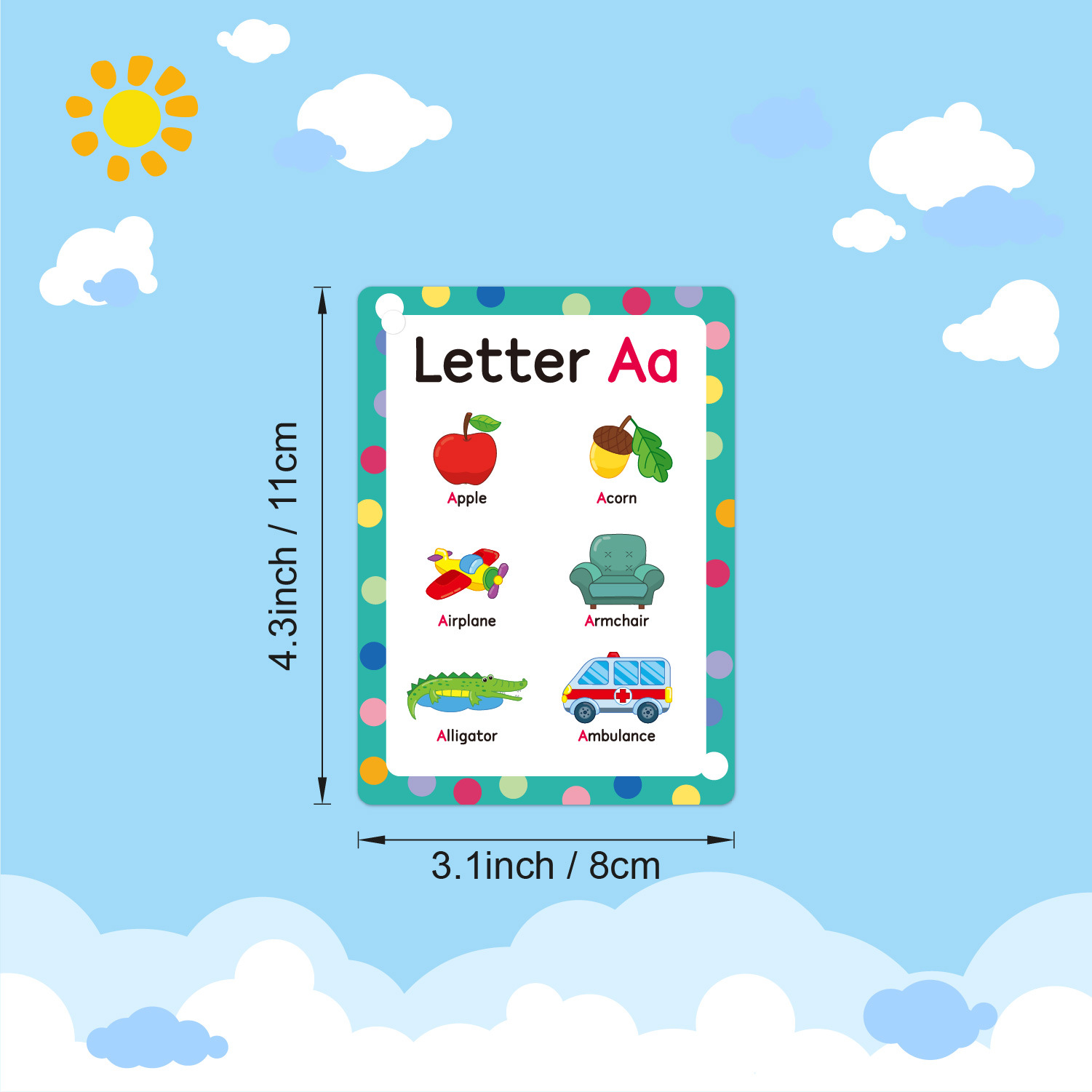 Cartões flash ABC Phonics para - Abc Kids Early Education avaliação e preço