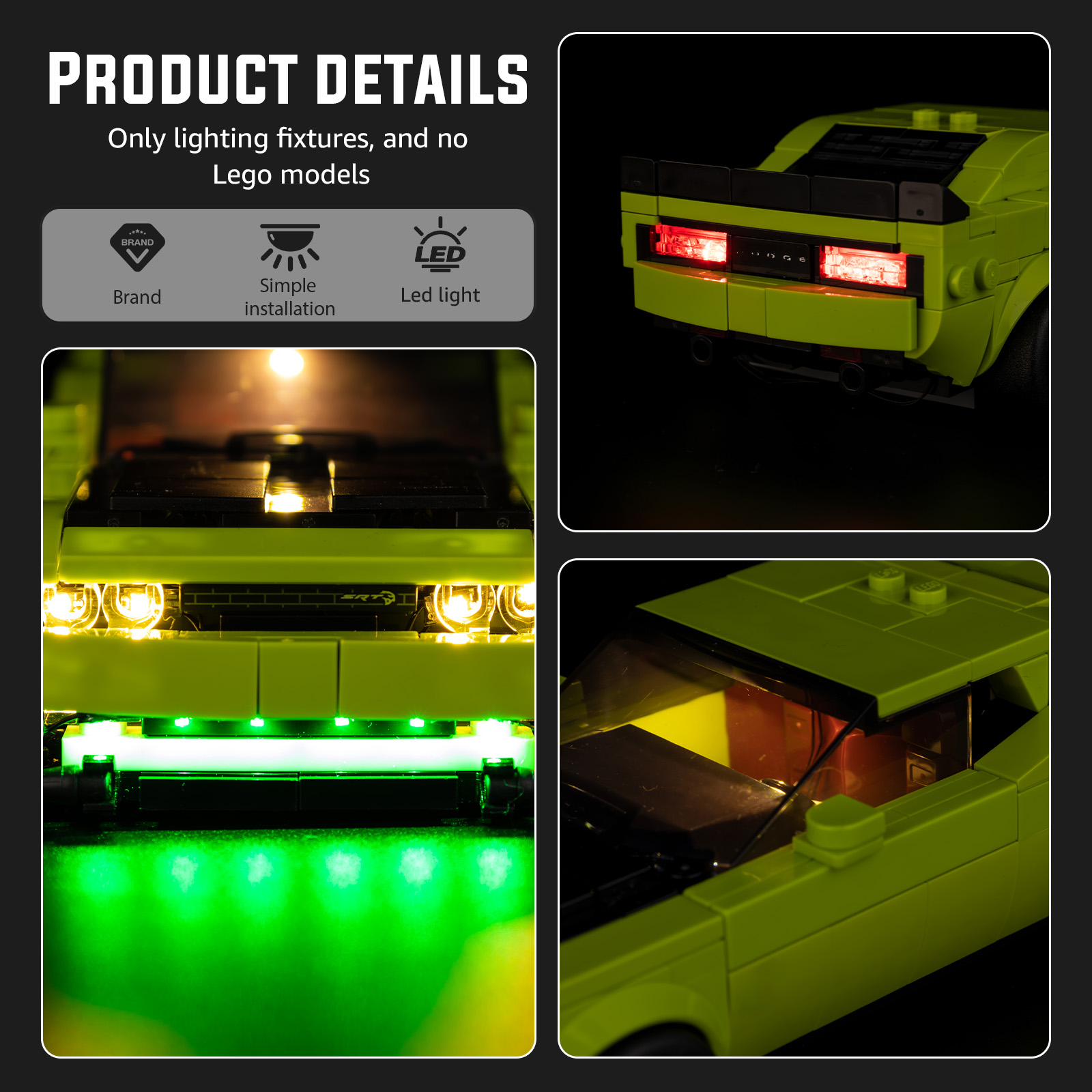 Conjunto de Luzes LED Adequado - Lego Set Technic avaliação e preço