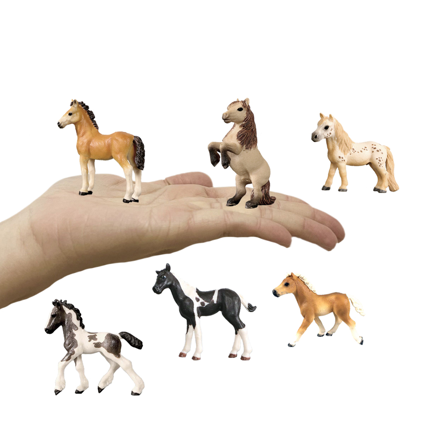 Figurinha de Cavalo, Animais d - Kids First Education avaliação e preço