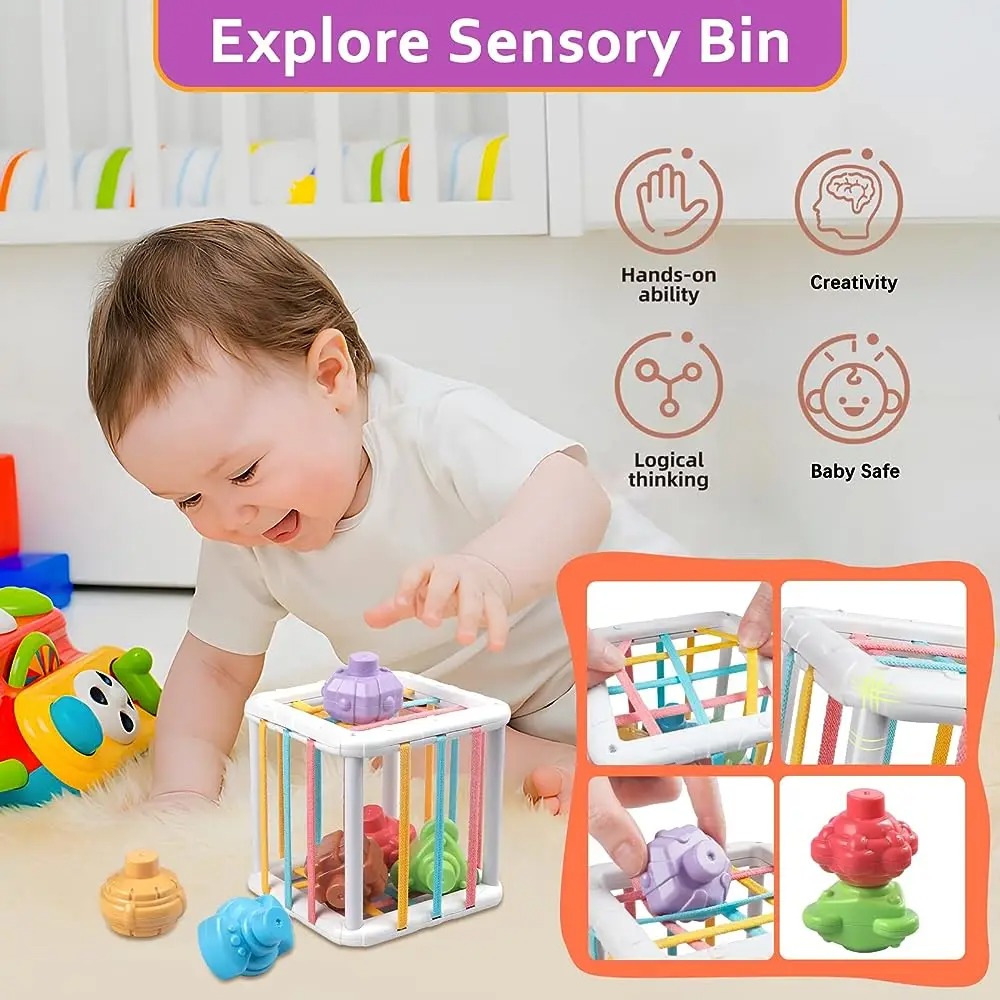 Cubo de Classificação de Forma - Kids Education Things avaliação e preço