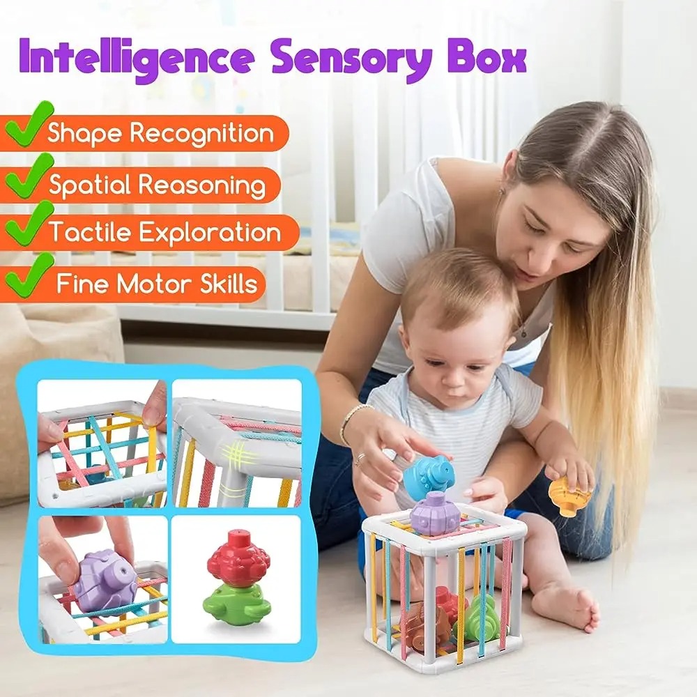 Cubo de Classificação de Forma - Kids Education Things avaliação e preço
