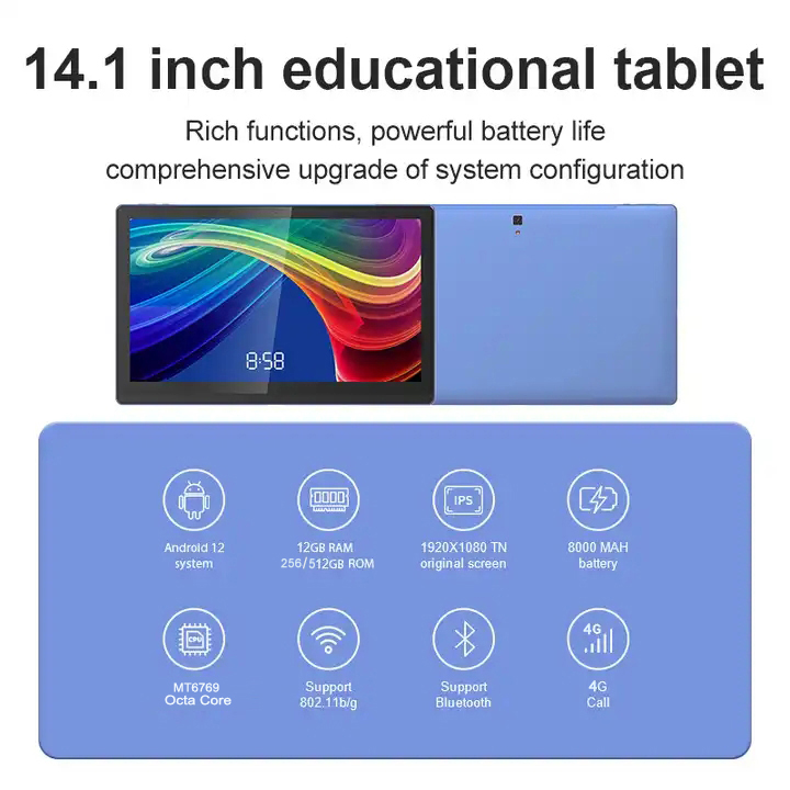 Tela grande 14.1 Polegada tabl - Japanese Kids Education avaliação e preço