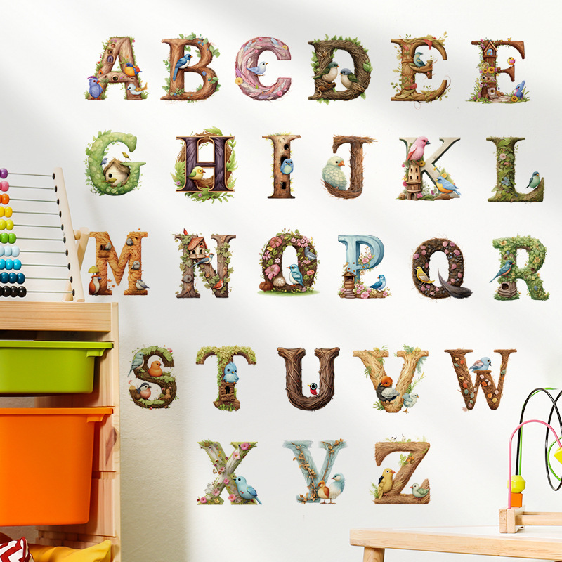 Adesivo de parede de vinil par - Abc Kids Early Education avaliação e preço