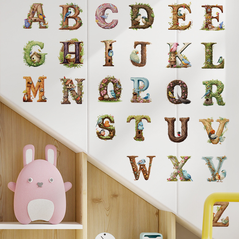Adesivo de parede de vinil par - Abc Kids Early Education avaliação e preço