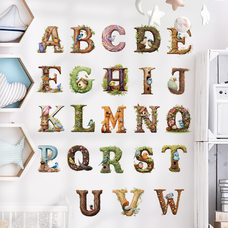 Adesivo de parede de vinil par - Abc Kids Early Education avaliação e preço