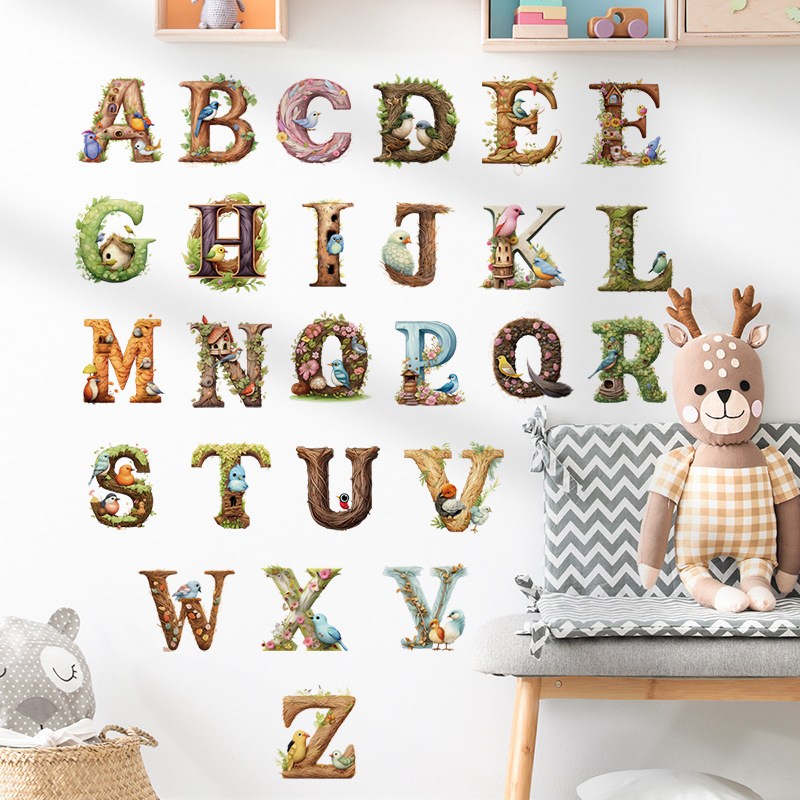Adesivo de parede de vinil par - Abc Kids Early Education avaliação e preço