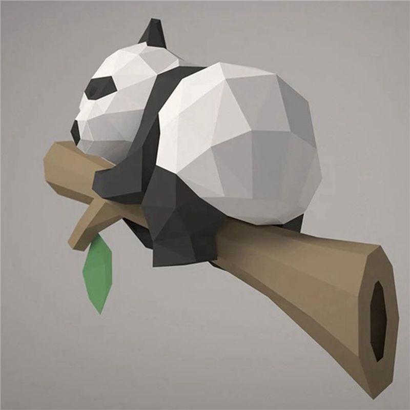 Modelo de Papel 3D de Animais  - Kids Education Wallpaper avaliação e preço
