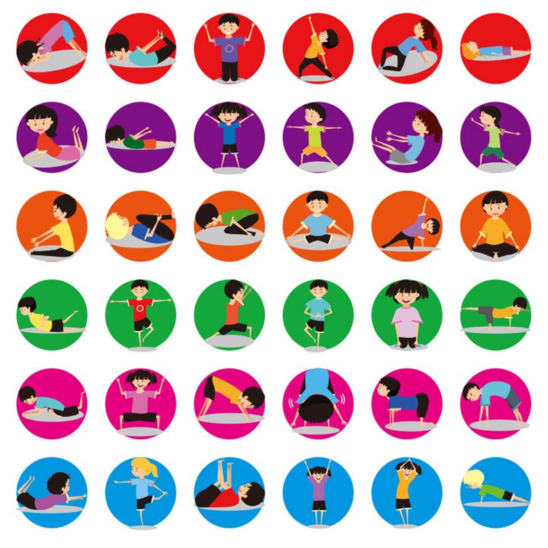 Dados de exercício para crianç - Kids Yoga Education avaliação e preço