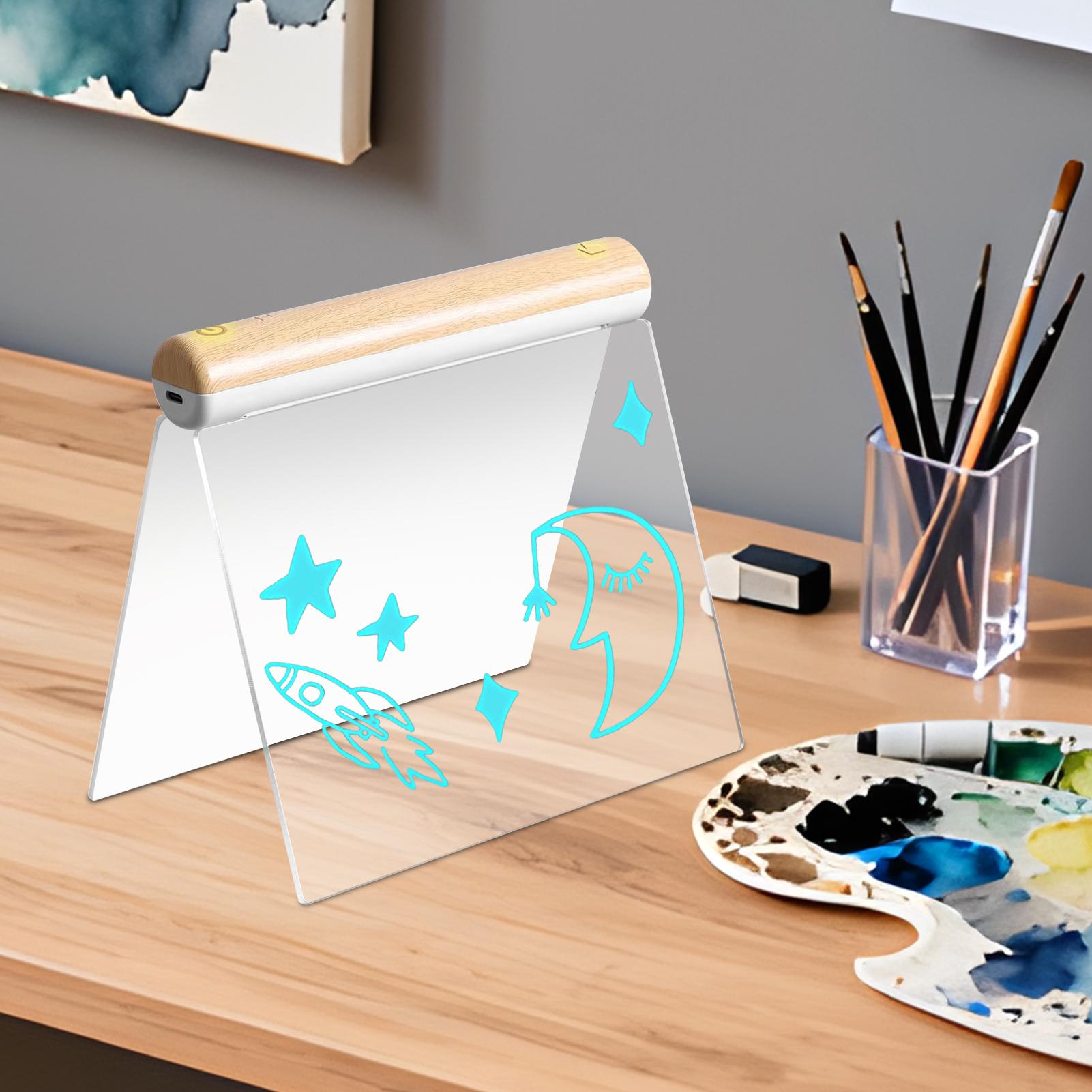 Prancheta de desenho led apagá - Kids Education Plan avaliação e preço
