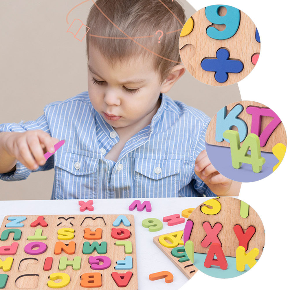 2 Conjuntos de Quebra-Cabeças  - Abc Kids Early Education avaliação e preço