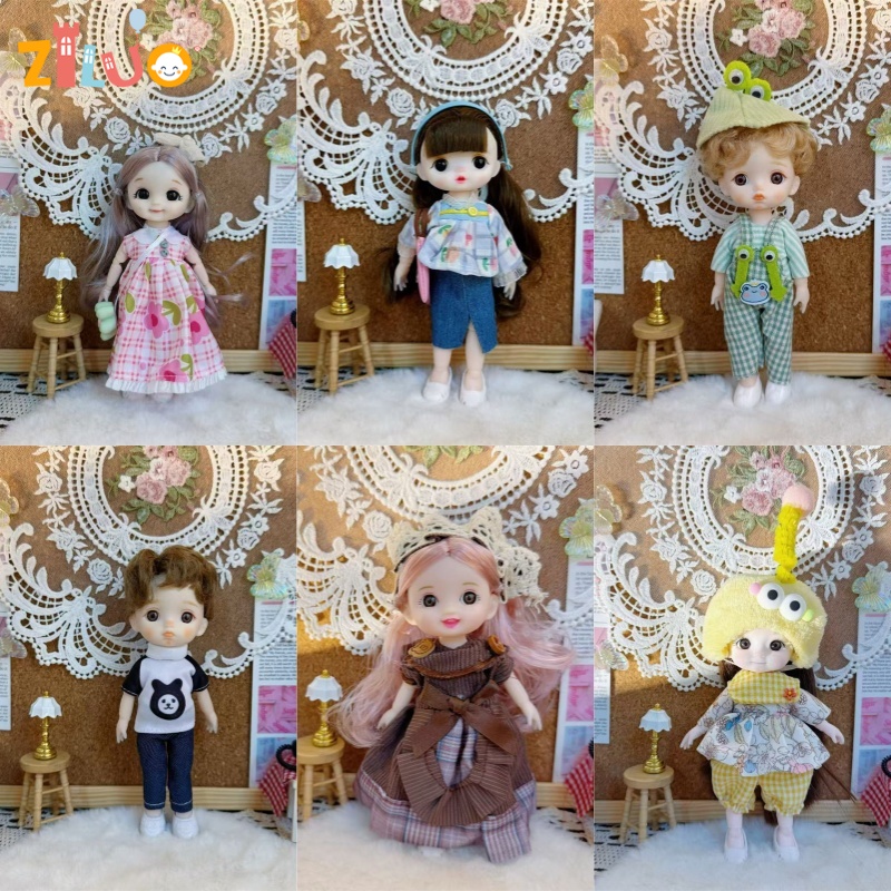 16cm bjd boneca 1/8 moda bonec - Kids Without Education avaliação e preço