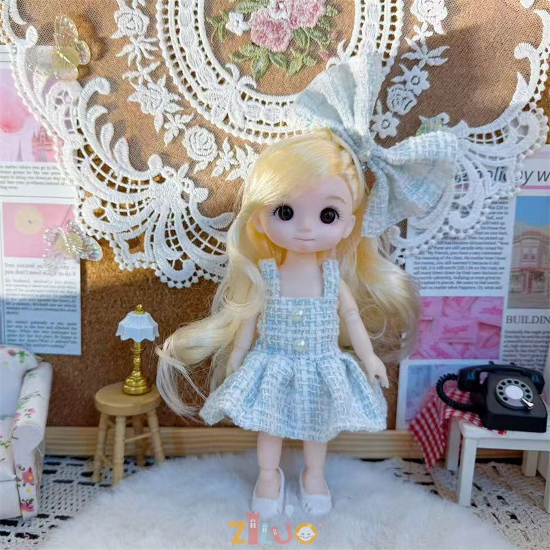 16cm bjd boneca 1/8 moda bonec - Kids Without Education avaliação e preço
