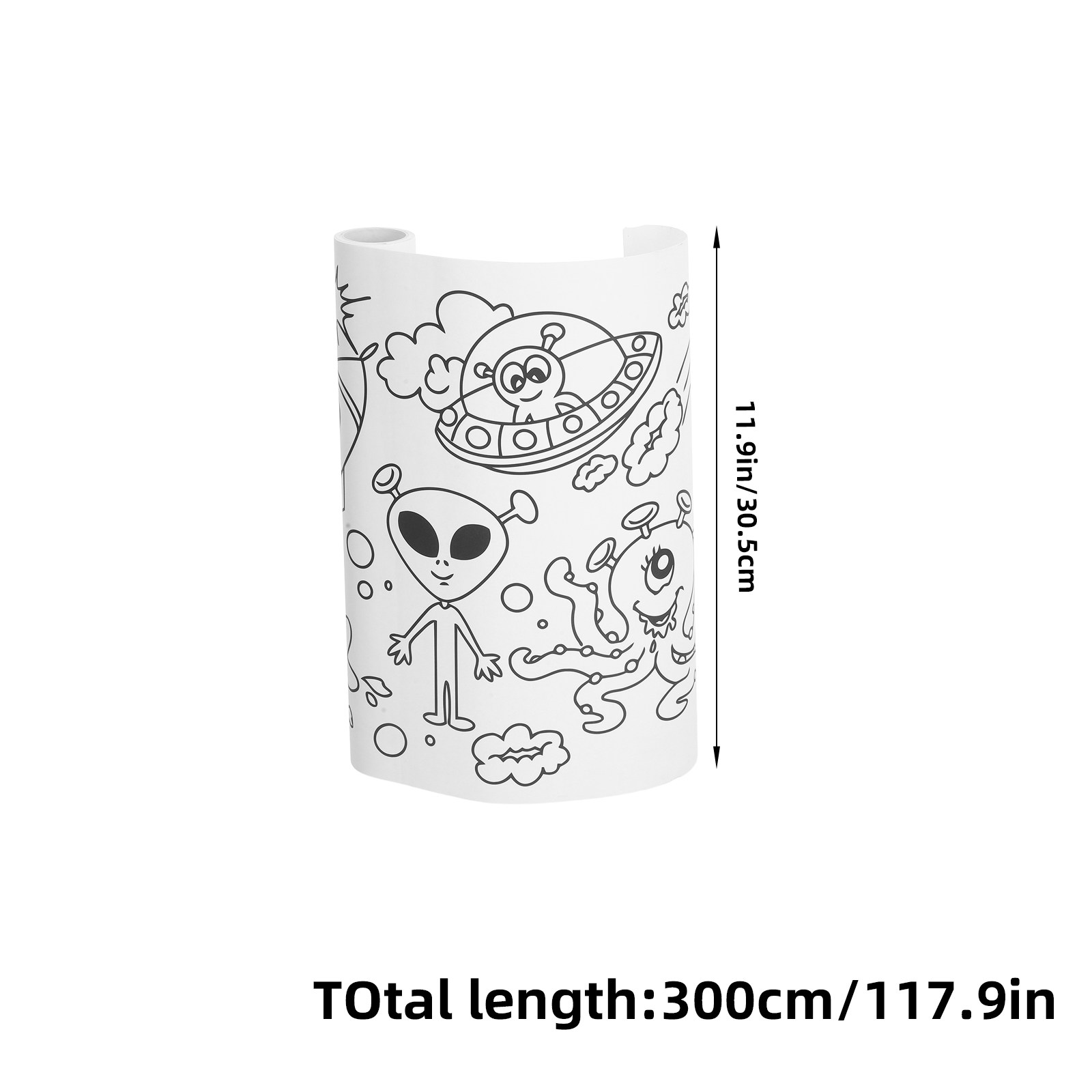 Pôster Gigante para Colorir co - Kids Education Wallpaper avaliação e preço